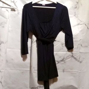 Flirty Pink black mini dress Lg 💙💙💙💙